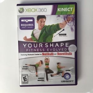 Xbox 360 Kinect Your Shape Fitness Evolved Fitness Game